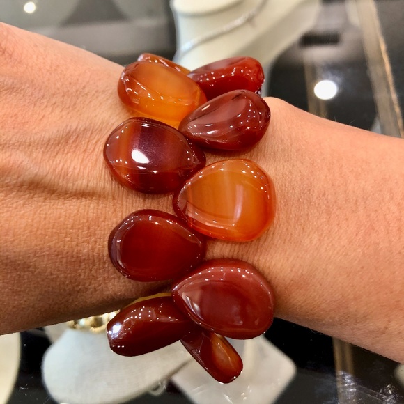 Jewelry - Carnelian Teardrop Bracelet